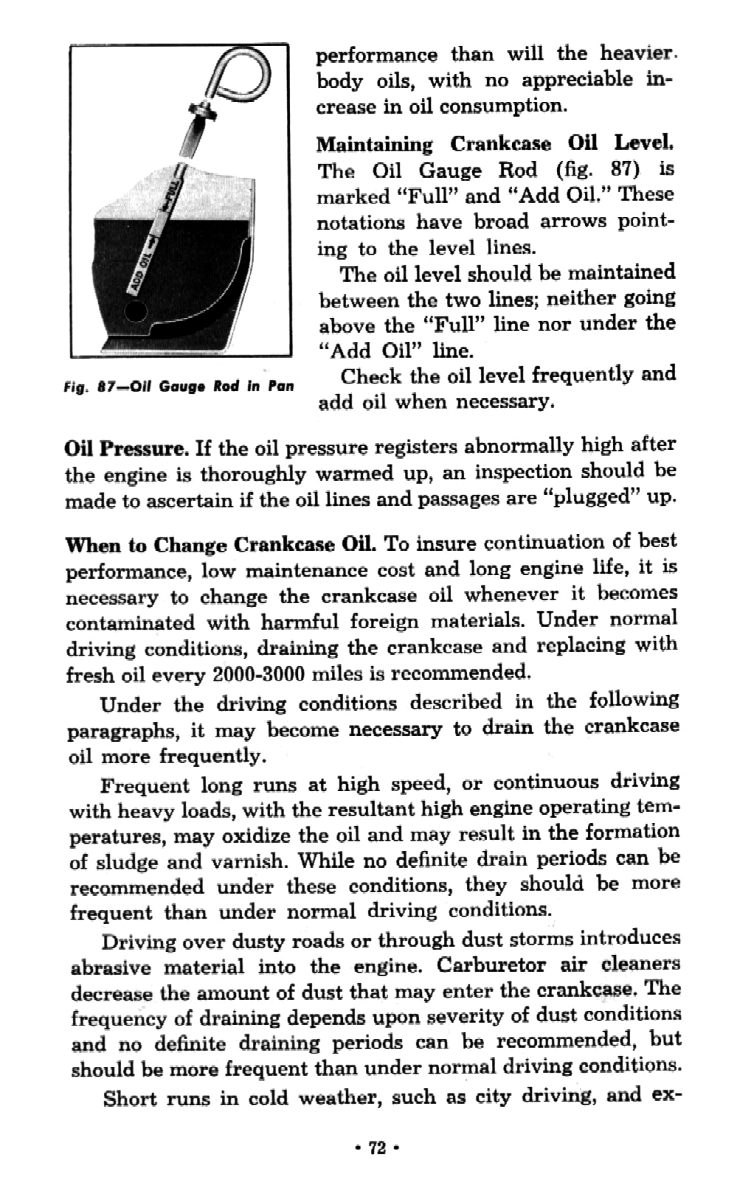 1954 Chevrolet Trucks Operators Manual Page 33